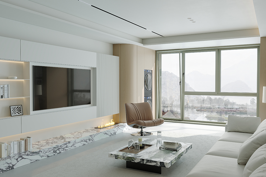 95飄逸窗(山嵐綠)